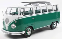 新品 SOLIDO 1/18 フォルクスワーゲン T1 サンバ バス 1962 (グリーン/ホワイト) 完成品ダイキャストミニカー S1813403 [佐川急便]のサムネイル