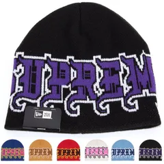 【お値下げ!】 Supreme シュプリーム ニューエラ アウトライン ビーニー New Era Outline Beanie フリーサイズ ロゴ刺繍 BOXロゴパッチ ニット帽 キャップ 帽子 ハット メンズ レディース ユニセックス 【新品・本物】 売れ筋
