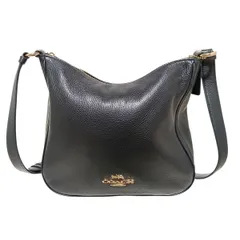 COACH(コーチ) ショルダーバッグ エリー ファイル バッグ C1648 黒 レザー