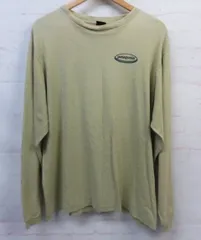 【中古】【並行輸入品】 PATAGONIA ﾊﾟﾀｺﾞﾆｱ 長袖ｶｯﾄｿｰ 90s USA製 ﾍﾞｰｼﾞｭ M 991870915