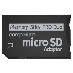 Adapter for PSP MicroSD Stick to Memory Stick Memory PRO Duo MagicGate Card Iesooy PSP Camera Handycam