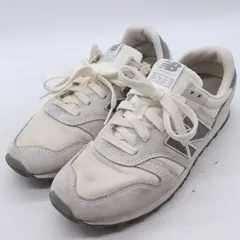 ニューバランス スニーカー ローカット 373 WL373OL2 シューズ 靴 白 レディース 24.5サイズ ホワイト NEW BALANCE 【中古】
