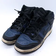 ナイキ × フラグメントデザイン スニーカー ダンクハイ Tokyo DJ0383-400 靴 メンズ 27サイズ ネイビー NIKE 【中古】
