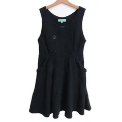 リンジー ワンピース トップス ジャンパー スカート ウール混 キッズ 女の子用 M(150)サイズ ネイビー Lindsay 【中古】のサムネイル