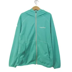 モンベル パーカー トップス クールパーカ #1114294 アウトドアウエア キッズ 男の子用 140サイズ グリーン mont-bell 【中古】