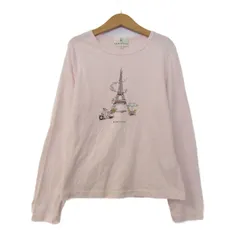 クミキョク 長袖Ｔシャツ トップス カットソー エッフェル塔 キッズ 女の子用 150サイズ ピンク 組曲 【中古】のサムネイル