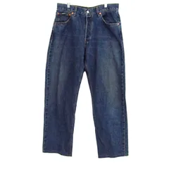 リーバイス デニムパンツ ジーンズ ジーパン 513 コットン ブランド ボトムス メンズ W33サイズ インディゴ Levi's 【中古】