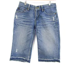 リーバイス デニムパンツ ジーンズ ジーパン ハーフパンツ コットン ブランド 505 メンズ 28サイズ ブルー Levi's 【中古】