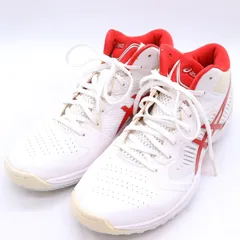 アシックス スニーカー バスケットシューズ バッシュ ゲルフープV12 1063A021 靴 メンズ 26サイズ ホワイト asics 【中古】