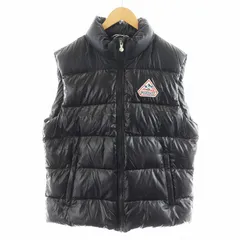 ピレネックス Pyrenex SPOUTNIC ダウンベスト ジップアップ ロゴ ナイロン アウター XL 黒 ブラック W22PJ2 /AN50のサムネイル