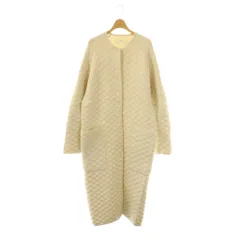 トゥデイフル TODAYFUL Quilting Knit Coat コート 38 アイボリー /DO ■OS
