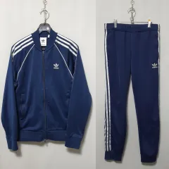 A193 アディダス メンズ スーパースター トラック スーツ トレーニングウェア セット S