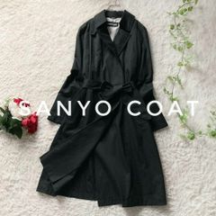美品✨サンヨーコート SANYO SEWING トレンチコート ダークネイビー