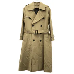 beautiful people ビューティフルピープル ultimate pima twill maxilong trench coat レオパードインナートレンチコート 1835103424 ベージュ 140のサムネイル