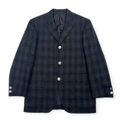 極美品 XLサイズ VAN ブラックウォッチ アンコン テーラードジャケット 極美品 XLサイズ VAN ブラックウォッチ アンコン テーラードジャケット