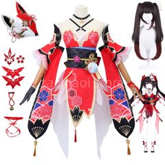 七峰桜 地縛少年花子くん コスプレ 衣装 ウィッグ付き フルセット Amazon.co.jp: ウィッグ付七峰桜コスプレ衣装5点セット 七峰桜ウィッグ