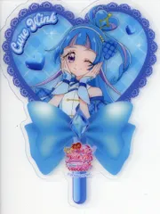 映画キミとアイドルプリキュア♪ 来場者特典 うちわ型クリアカード(キュアウインク) 第1弾
