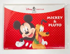 ディズニー/JCBカード ピンバッジ ディズニーカードクラブ ミッキー&プルート 2020
