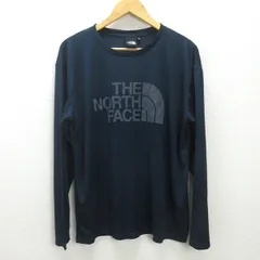 Q■ノースフェイス/THE NORTH FACE ロングスリーブバグフリー L/S Bugfree Tee NT11620 ロンT■紺【 XL 】速乾/MENS/33【中古】