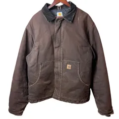 Carhartt カーハート トラディショナルジャケット J22 DKB ブラウン 90s キルティングライナー