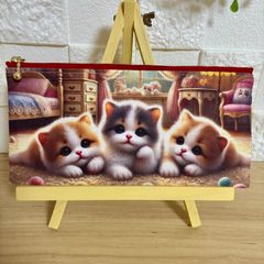 ハンドメイド・ポーチ・柴犬・しばけん・パネル生地・犬・いぬ - メルカリ