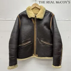 ザリアルマッコイズ 90s D-1 ムートン レザー フライト ボア ジャケット 94-3084-A メンズ S ISItems【USED】【古着】【中古】50144670のサムネイル