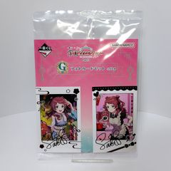 BANDAI SPIRITS(반다이 스피리츠) 이치 반 쿠지 학원 아이돌 마스터 Part3 G상 하나카이 사키 시즌 G상 포토 카드 사인들이