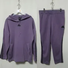 D100 アディダス レディース Hello Futureアイコン 3S トレーニングウェア セット XS 23年式