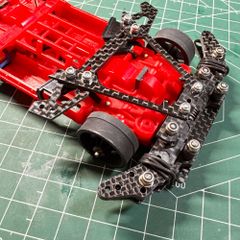 CNC立体加工】 MEシャーシ フロント補強 カーボンパーツ ME-Fix4