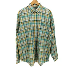 ザノースフェイス THE NORTH FACE L/S MADRAS SHIRT ロゴ 刺繍 マドラス チェック シャツ メンズ import：L 