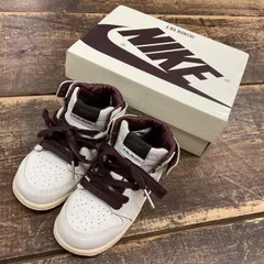 NIKE AIR JORDAN 1 HI OG SP (TD) A Ma Maniere sail/burgundy crush do7098-100 ナイキ ジョーダン 1 レトロ ハイ OG ア マ マニエール トドラー 【K0201-005】　273