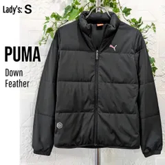 S■美品A■PUMA プーマ■ダウン ジャケット軽量■ブラック