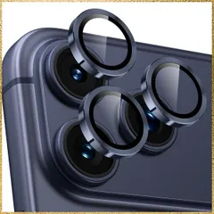 ☆彡送料無料でお届け☆彡Color:ディープブルー_Size:iPhone17 Pro/17 Pro Max用 Woxuyee カメラ保護フィルム iPhone 17 Pro /17 Pro Max 用 カメラカバー 9H強化ガラス アルミ合金 アイフォン17