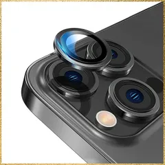 ☆彡送料無料でお届け☆彡Color:ブラック_Size:17/17Pro/17Promax 【6枚セット】ILYAML for iPhone17 カメラフィルム iPhone17 Pro用カメラフィルム 17 Pro max レンズ保護カバー 薄型 強化ガラス