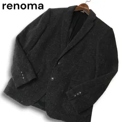90s レノマ renoma PARIS モノグラム レザージャケット 本革 90s レノマ renoma PARIS モノグラム レザージャケット 本革
