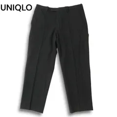 23AW★ UNIQLO ユニクロ 秋冬 ストレッチ ヒートテック★ スマート スラックス パンツ Sz.88cm メンズ グレー