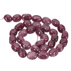 新品 PATIKIL 天然石ビーズ 12x8mm パワーストーン 一連約38cm 水晶 アゲート 手芸用品 キーチェーン ブレスレット ネックレス イヤリング DIY ハンドメイドパーツ クラフト グレープパープル