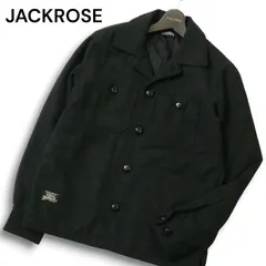 JACKROSE ジャックローズ 秋冬★ ロゴ刺繍 中綿 ジャケット Sz.4 メンズ 灰 グレーのサムネイル