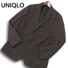 23AW★ UNIQLO ユニクロ 秋冬★ チドリ コンフォート ジャージー 2B テーラード ジャケット Sz.L メンズ