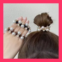 【スタッフおすすめ！】HAPVITAL ヘアゴム【3本セット】髪ゴム 髪飾り おしゃれ ヘアアクセサリー ヘアゴム ファッション オフィス 通勤 大人 シンプル トレンド 小物 っぽい シンプル トレンド おしゃれ かわいい ギフト (パー