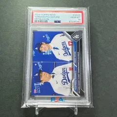 OS26【PSA10】入団会見コラボ　大谷翔平&山本由伸 2023 Topps now Shohei Ohtani & Yoshinobu Yamamoto OS-26
