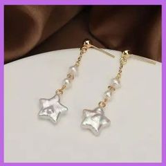 LARICA バロックパール ピアス - メルカリ