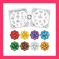 【スタッフおすすめ！】アクアビーズ 別売り ビーズセット 【 メタリックカラービーズセット *スター* 】 AQ-348 STマーク認証 6歳以上 おもちゃ 水 水でくっつく メイキングトイ Aquabeads エポック社 EPOCH