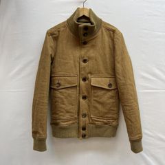 ブラウン スエード バルスタージャケット ブルゾン　サンプル品　sample ブラウン スエード バルスタージャケット ブルゾン サンプル品 sample