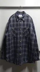 00’s Columbia 中綿 チェック ネルシャツ XL