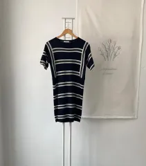 * ブラック ニットワンピース