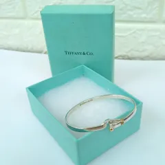 ティファニー TIFFANY フックアンドアイ バングル SV YG コンビ TIFFANY&Co. ティファニー Tiffany&Co. フックアンドアイ コンビ