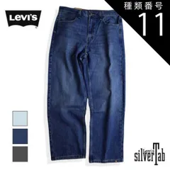 種類11：0014/32 リーバイス シルバータブ ジーンズ LEVI'S A7488-0001 / A7488-0002 NEW SILVERTAB LOOSE ルーズフィット デニム ジーパン (240130)