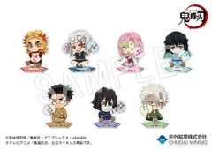 鬼滅の刃 ぺたん娘トレーディングアクリルスタンド 夏祭りver. vol.2 全7種セット