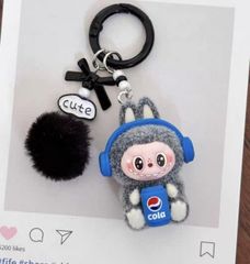 ラブブ ぬいぐるみキーホルダー 2点セット コーラ LABUBU - メルカリ